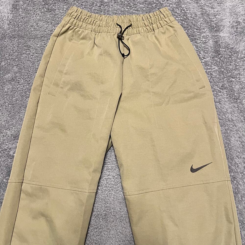 Nike Essential Woven Sweatpants Womens Small Swoosh Joggers FD1131 Pants - Picture 2 of 10